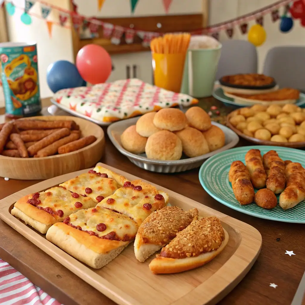 Comida y bebida para fiestas